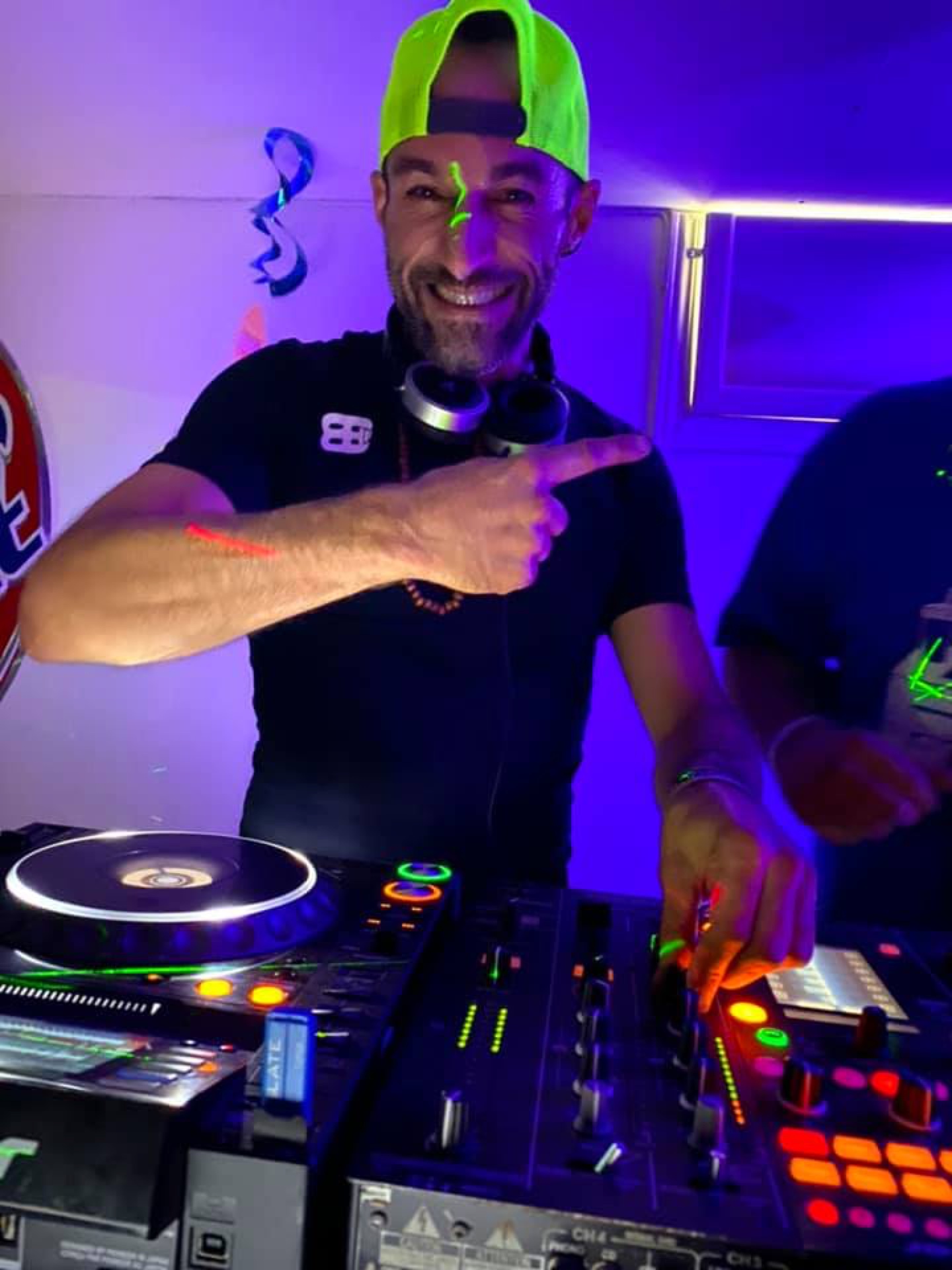 Chris de la Costa on deck